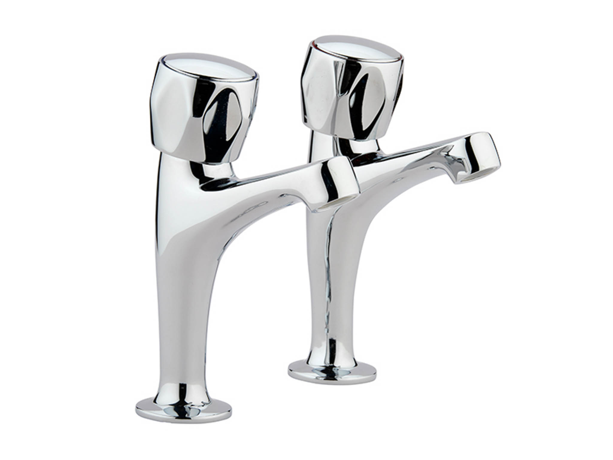 1/2" CP HANDLE HIGH NECK TAP