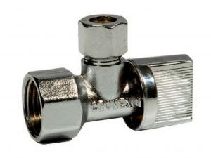 Angle Valve 1/4Turn 3/8x1/2"Chrm