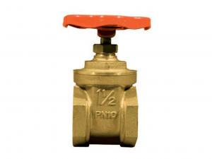 1/2" Brass Gatevalve