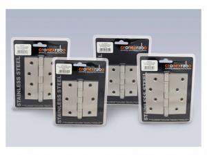 Ball Bearing Hinge S/S 4"x3"
