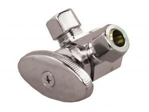 Angle Valve Twin Outlet 1/2x3/8"