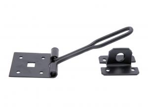 Wire Hasp&Staple 610 Epxy Blk8"