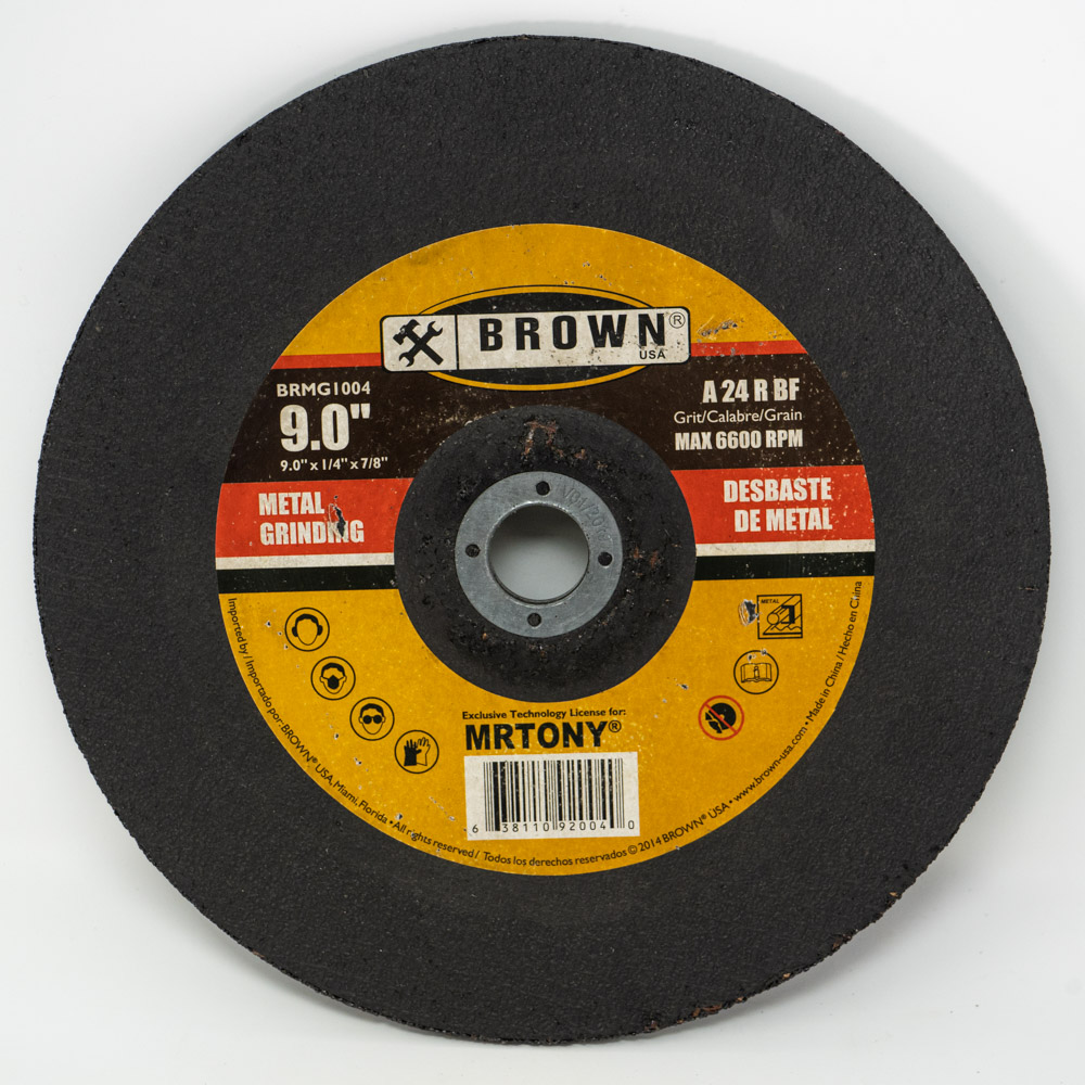 9" 3 LAYER GRINDING DISC