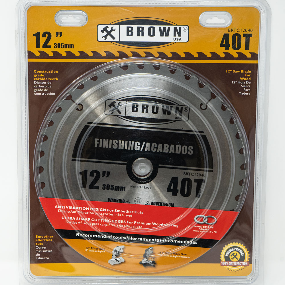 12''40T TCT WOOD SAWBLADE