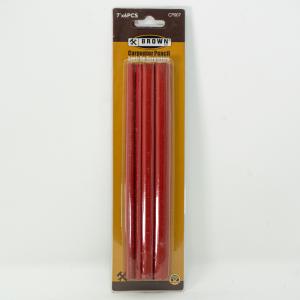 6 PCS FLAT CARPENTER PENCIL