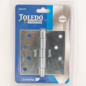 4" ZINC PLATED HINGE