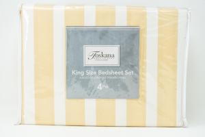 BED SHEET SET KING ASST