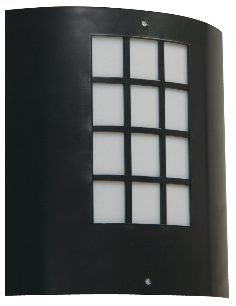 LAMP WALL EXT. BLK 1L 60W