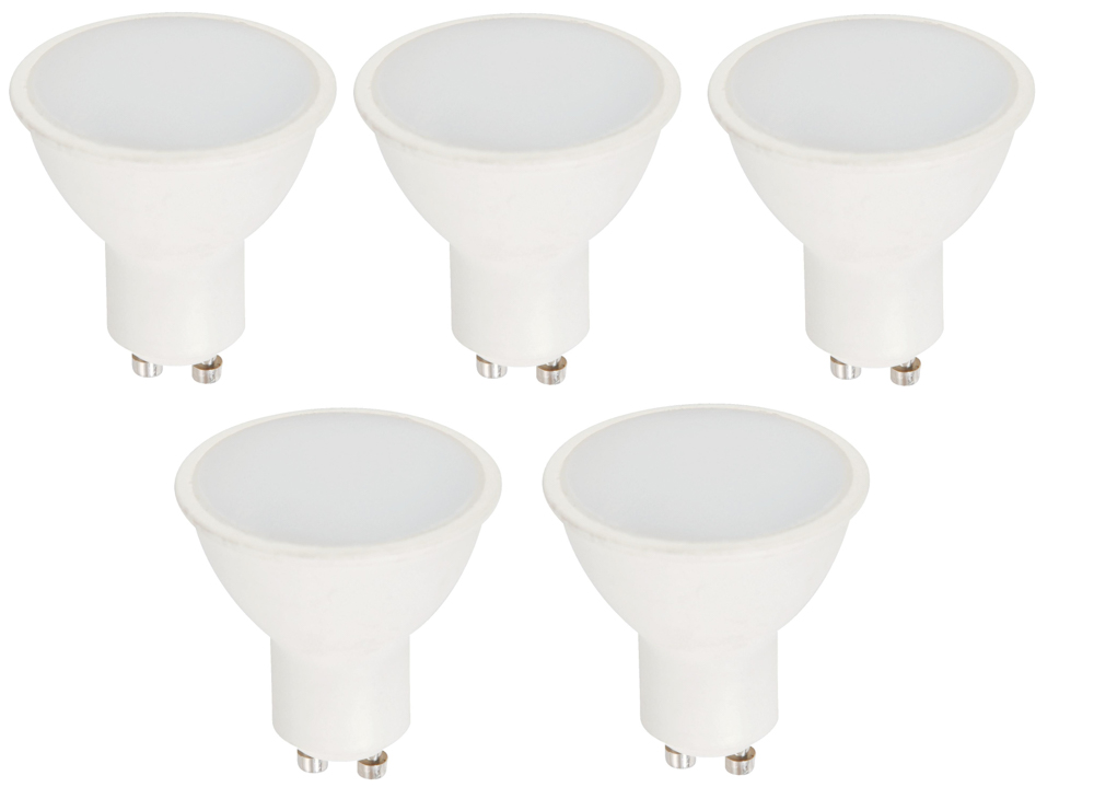 3W LED GU10 BULB 5PK SET