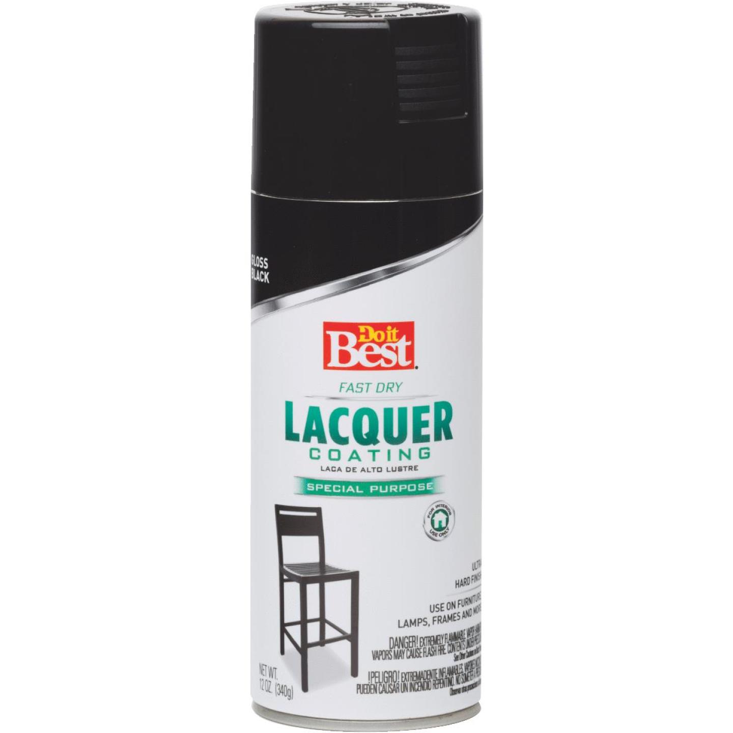 GLS BLACK SPRAY LACQUER