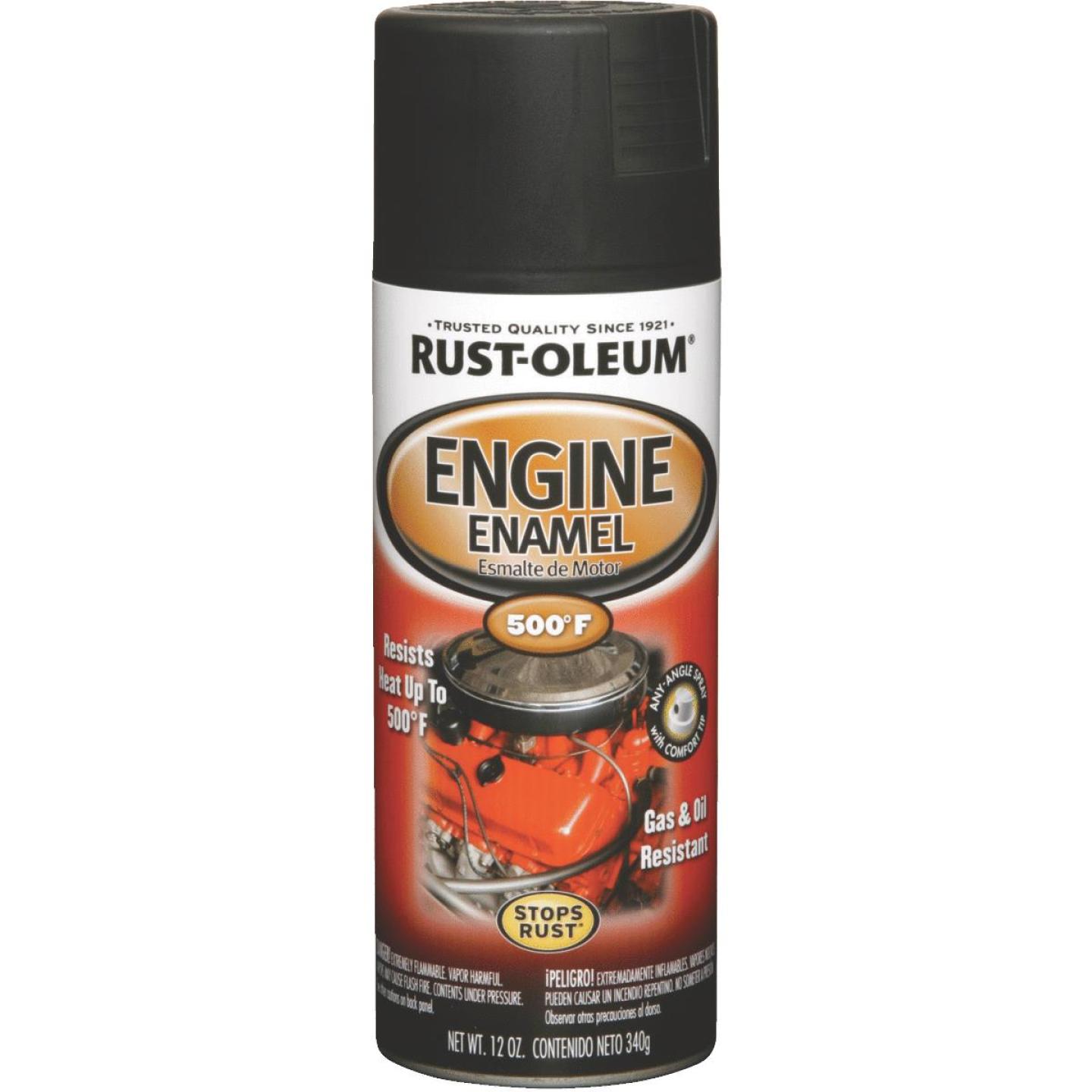 FLAT BLACK ENGINE ENAMEL