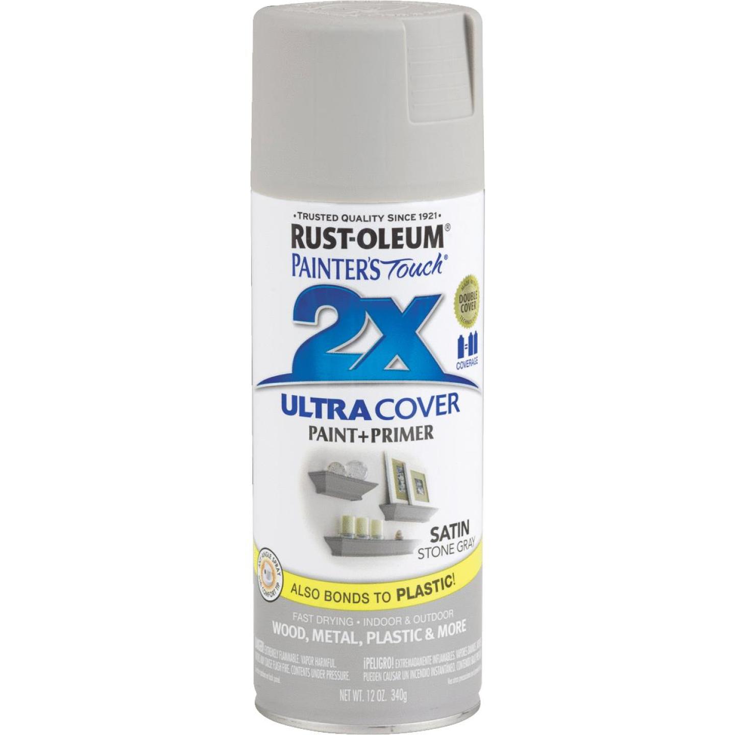 SAT STN GRY SPRAY PAINT