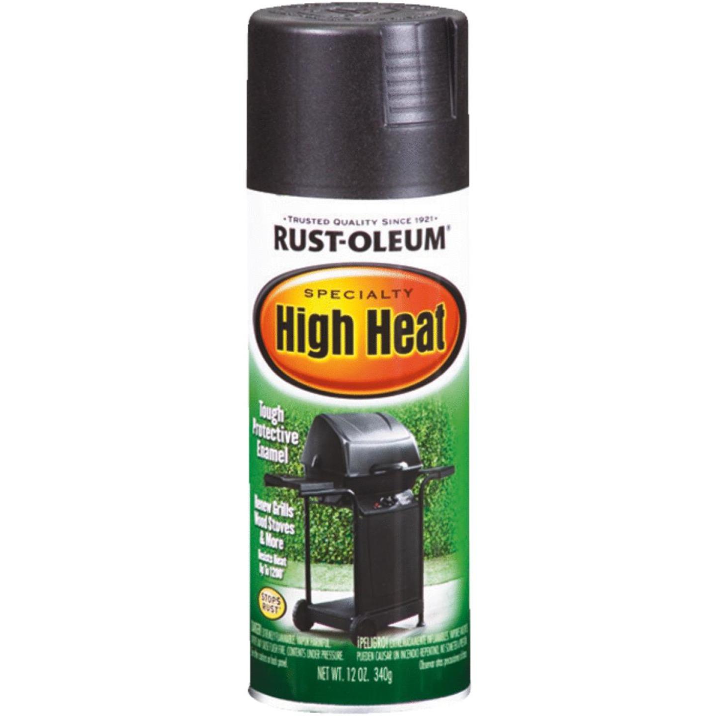BLK HI-HEAT SPRAY PAINT