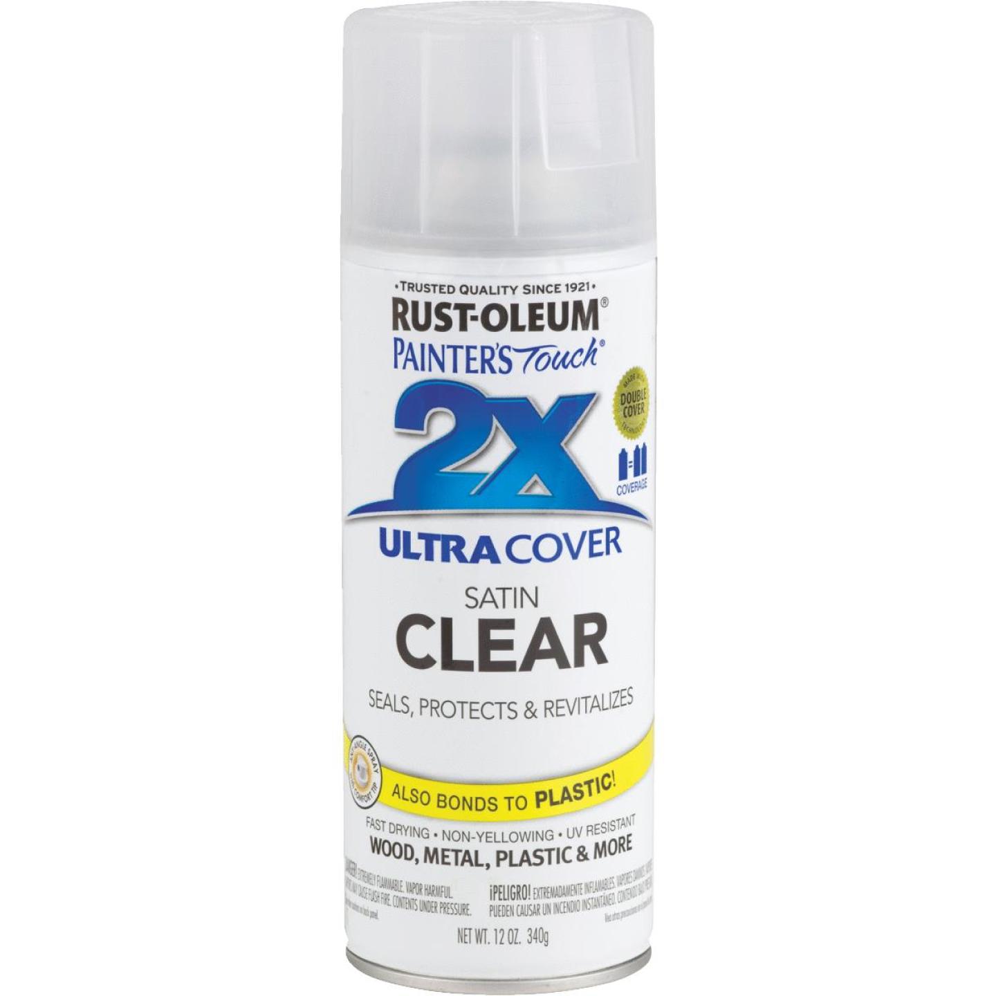 CLEAR SATIN SPRAY PAINT