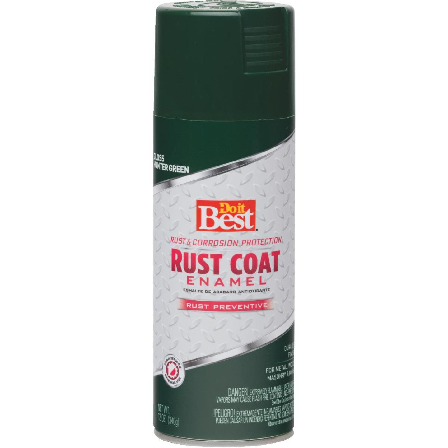 HNT GRN RUST SPRAY PAINT