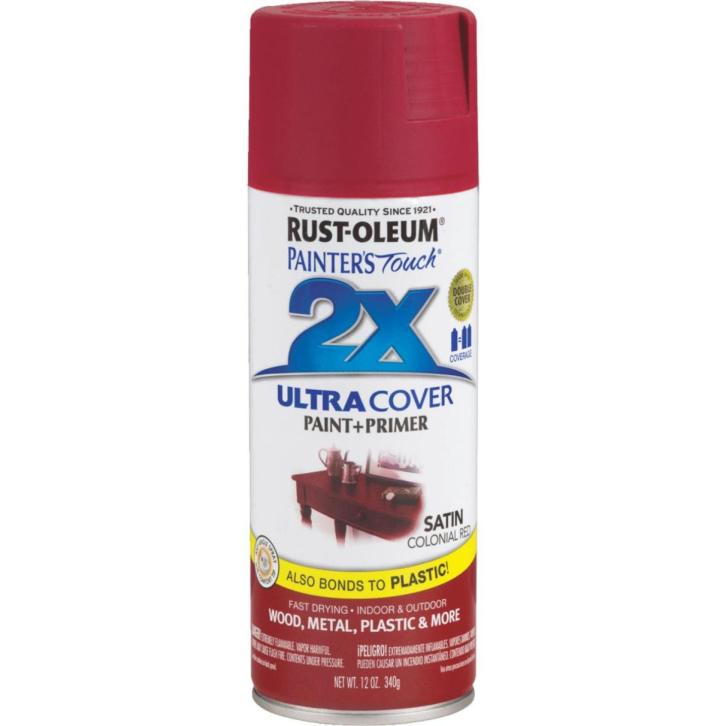 COL RED SAT SPRAY PAINT