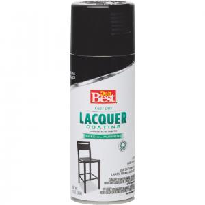 GLS BLACK SPRAY LACQUER