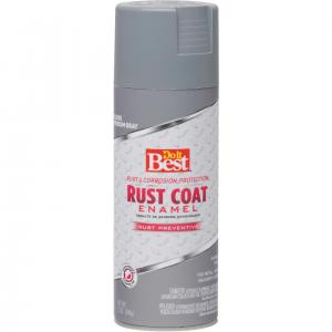 MED GRY RUST SPRAY PAINT