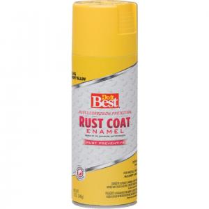 BRT YEL RUST SPRAY PAINT