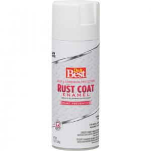 SAT WHT RUST SPRAY PAINT