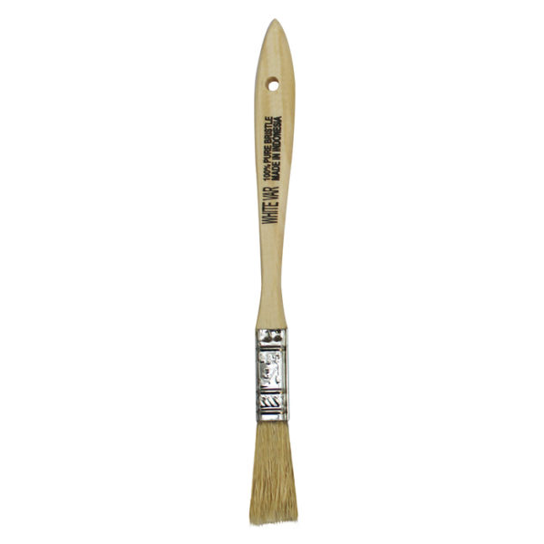 WHITE VAR 1/2" BRISTLE