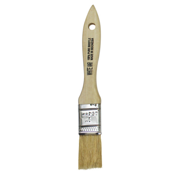 WHITE VAR 1" BRISTLE