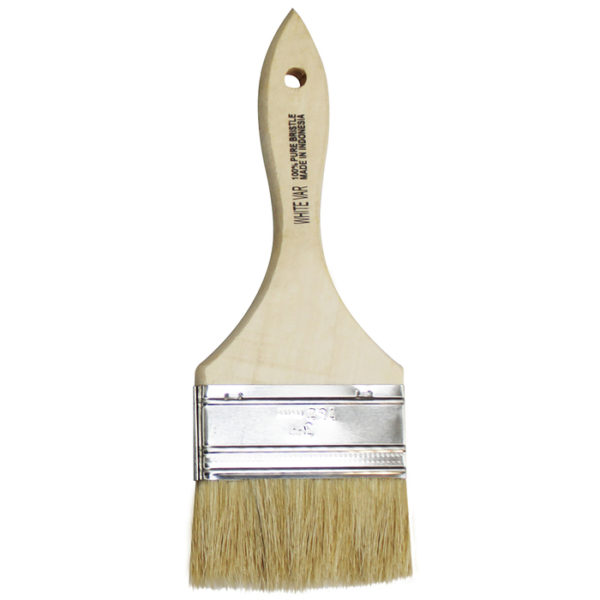 WHITE VAR 3" BRISTLE