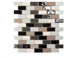 12"X12" AQUA GLASS MOSAIC