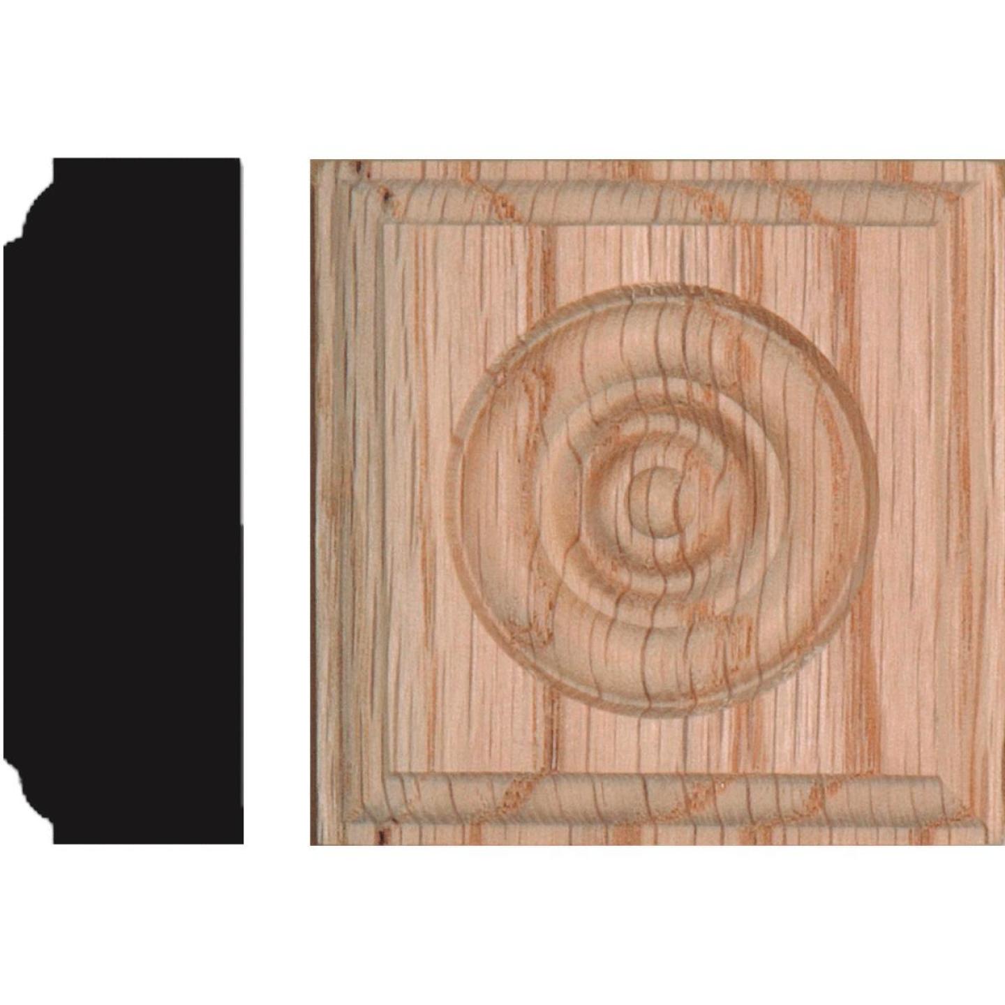 7/8X2-1/2 OAK ROSETTE
