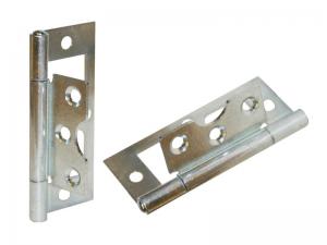 3" FLUSH HINGE ZINC