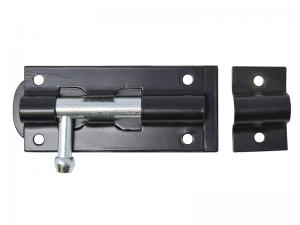 Tower Bolt Straght Epoxy Blk 3"