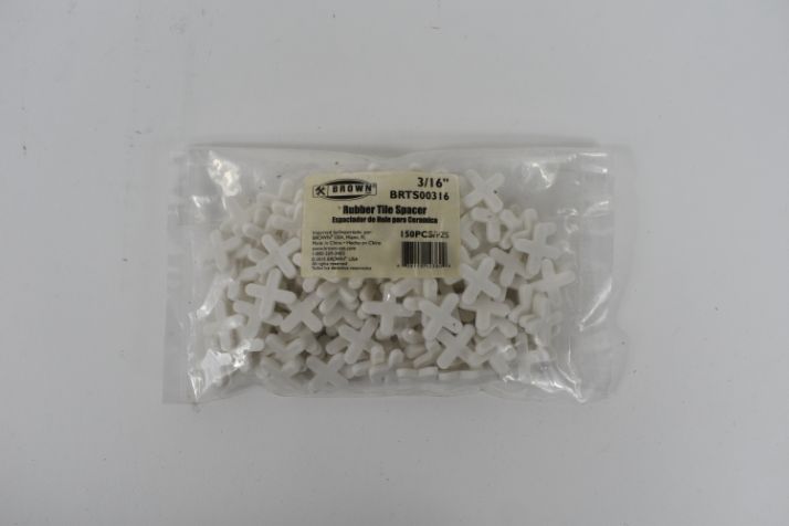 1/4" 100PC 77.5GR TILE SPACER