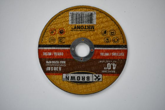 4" CUTTING DISC 2 LAYER