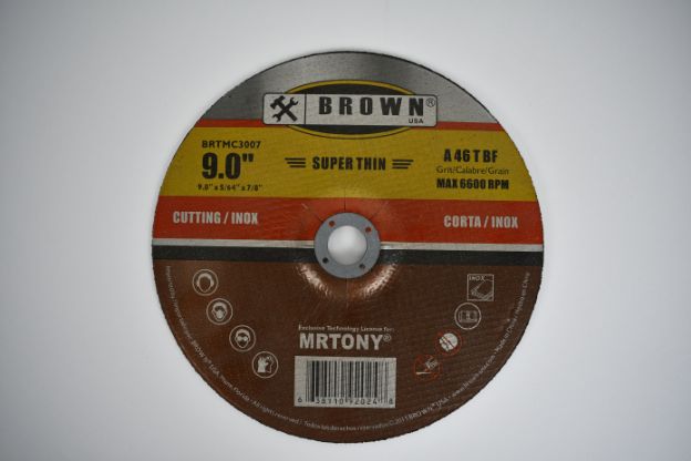 9"X5/64"X7/8" METAL CUT DISC