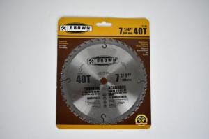 7-1/4"X40T CARBIDE TIP BLADE